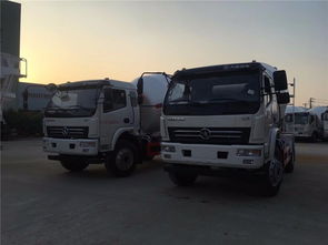 福田、東風、重汽、陜汽 6方至16方混凝土攪拌車廠家報價及合肥專用車市場分析